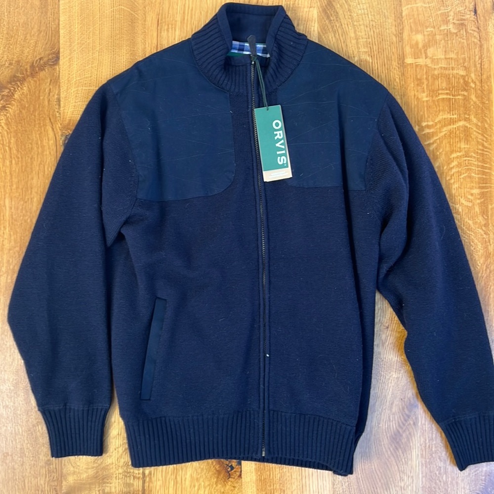 COPY - Brand new Orvis Mens sweater jacket